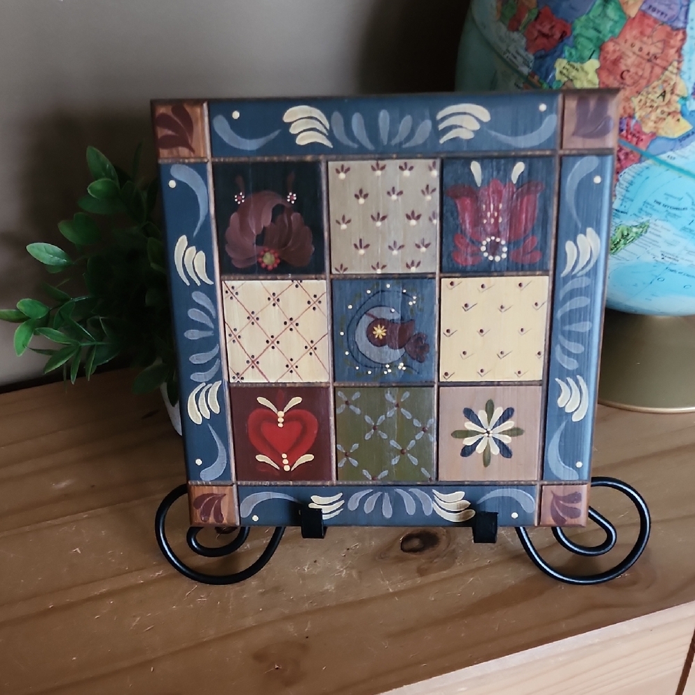 Vintage Colorful Decorative Wall Decor